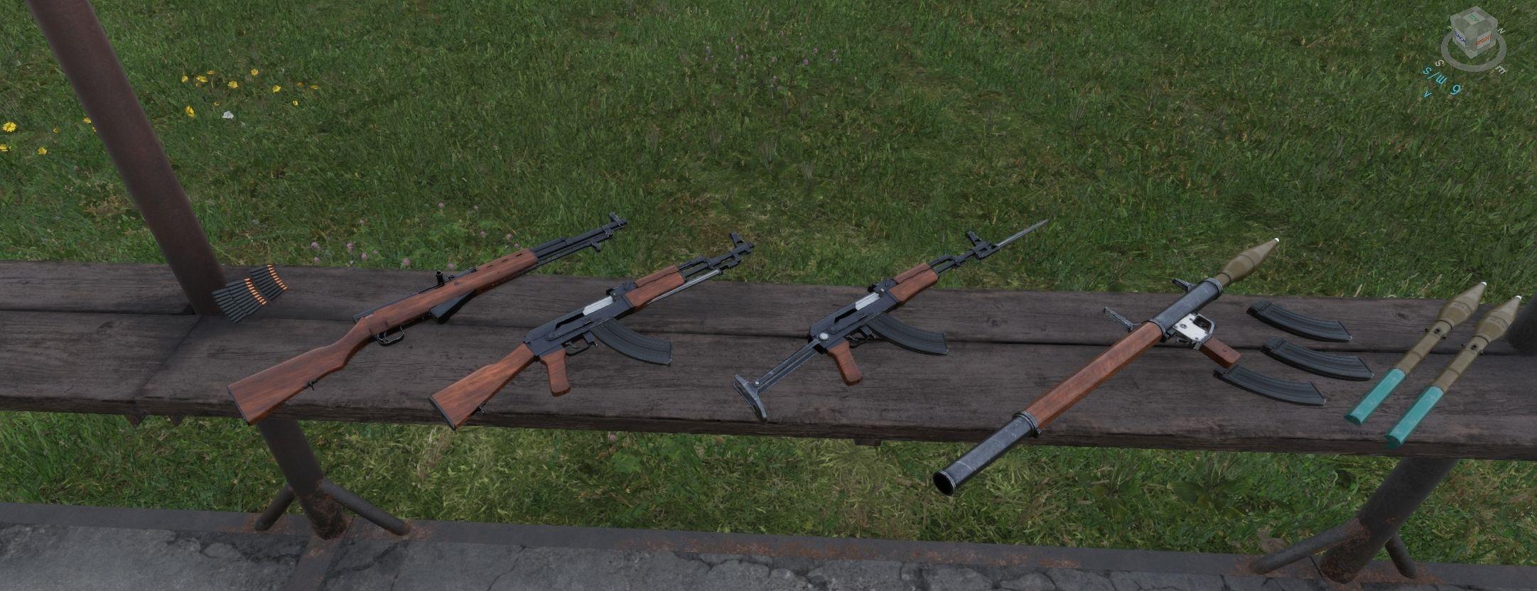 Operation RT NVA Weapons