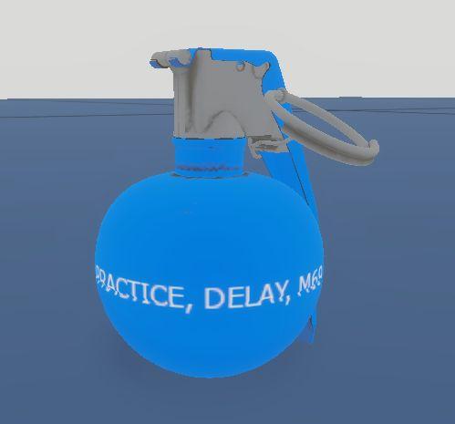 Practice grenade