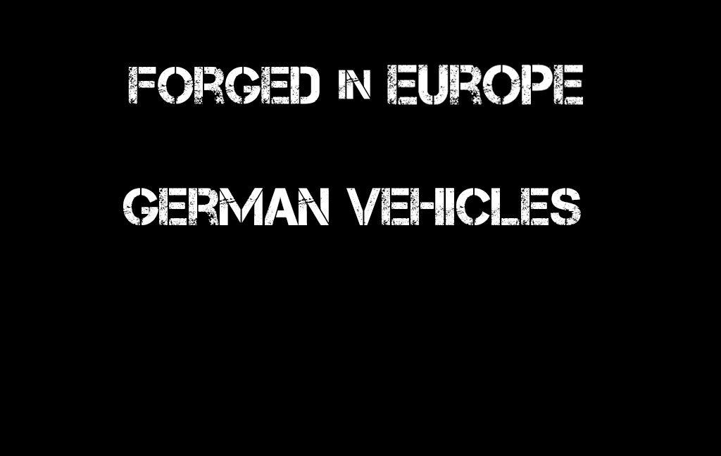 FIE - German Vehicles