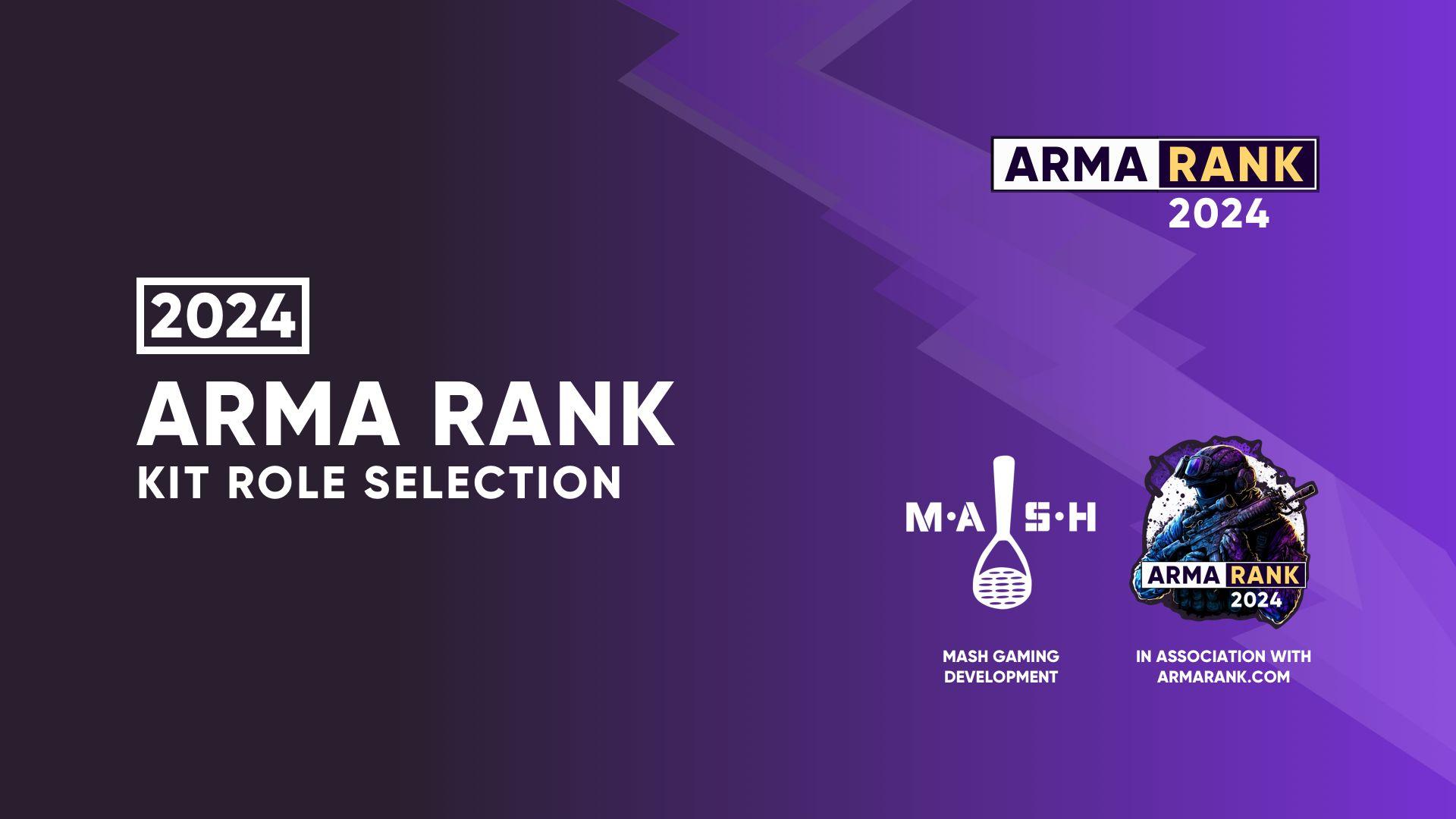 ArmaRank - Kit Role Selection