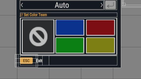 CSI Color Order