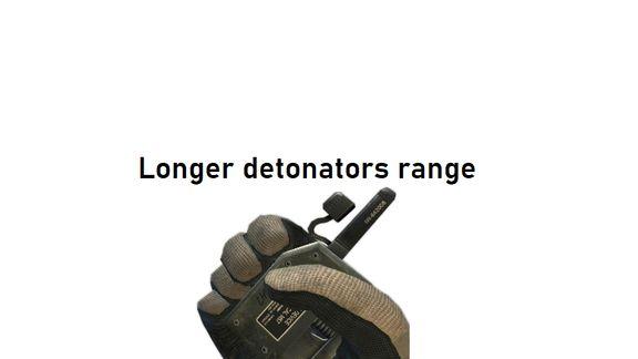 Longer Detonator Distances