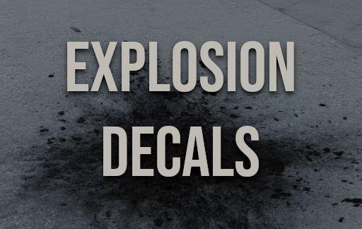 Explosion Decals