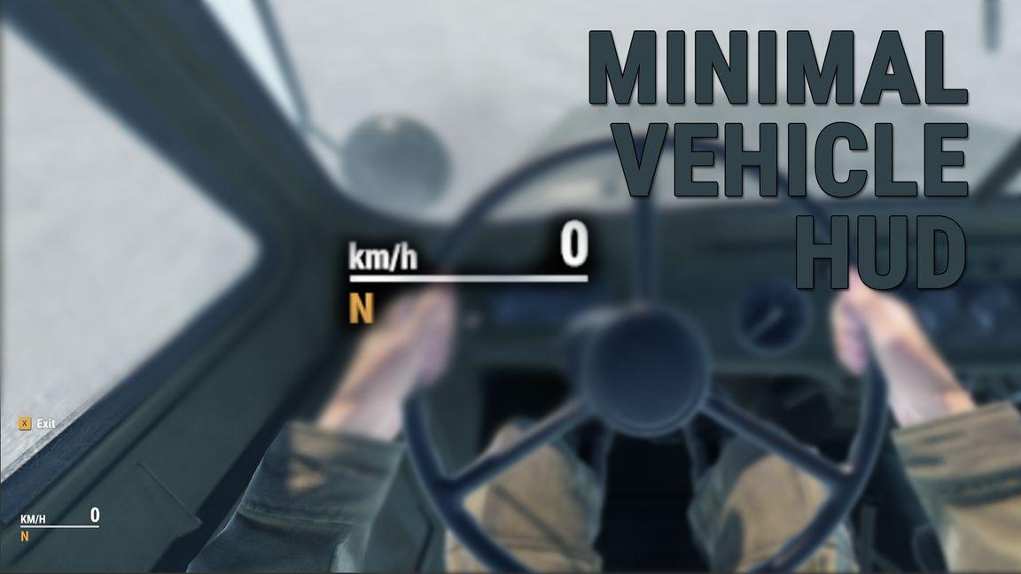 Minimal Vehicle HUD