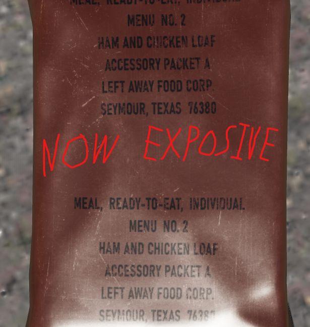 40mm High Explosive  MRE