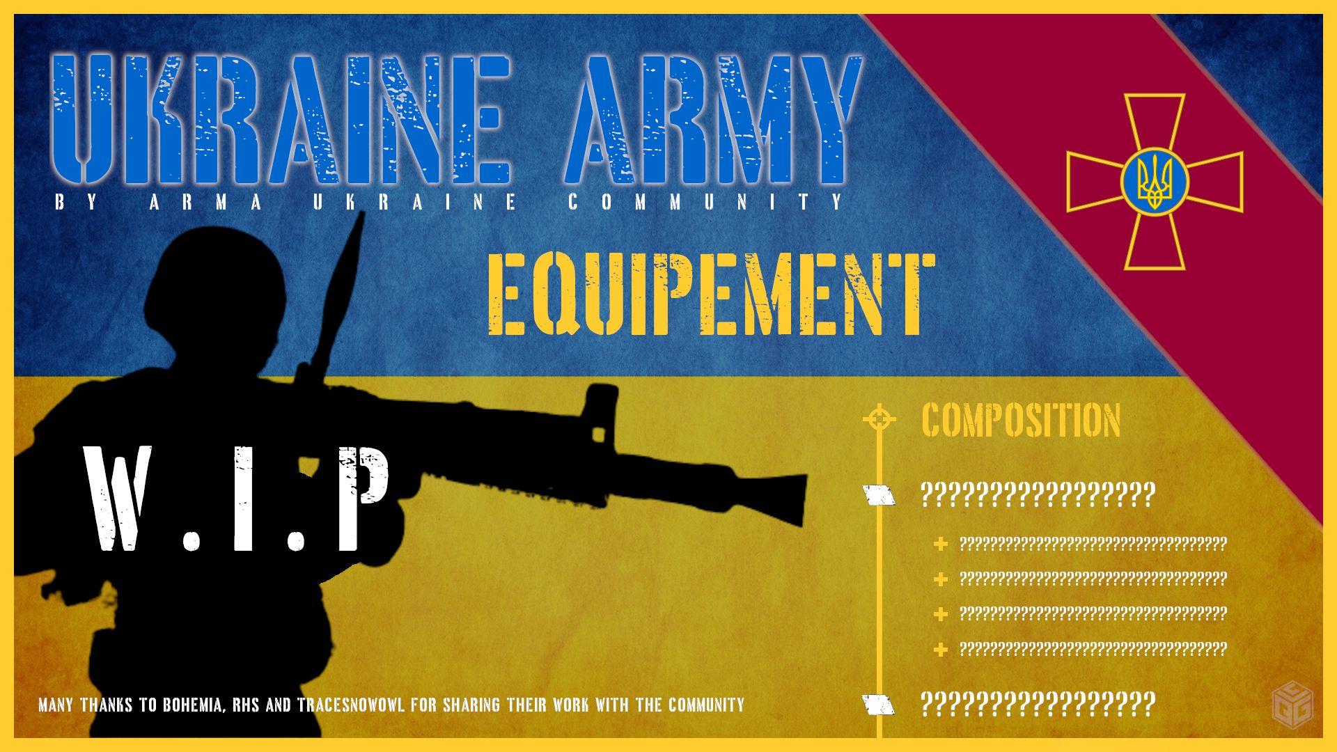 Ukraine Army - Equipement