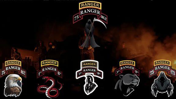 75th Ranger Reg Flags