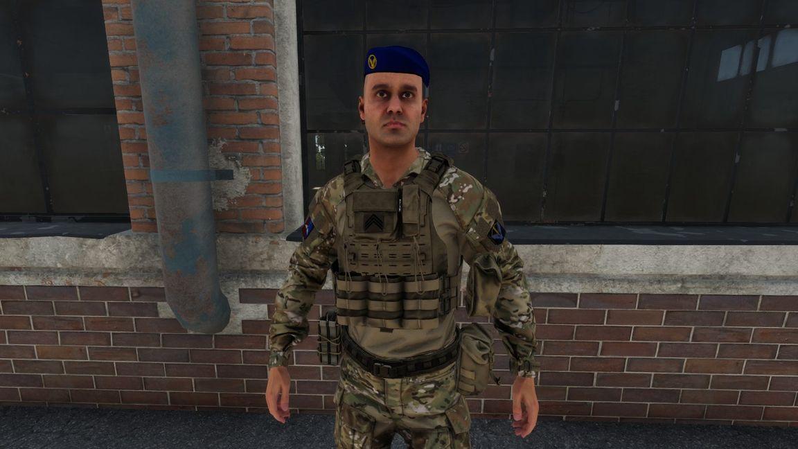 French Army rank and stuffs