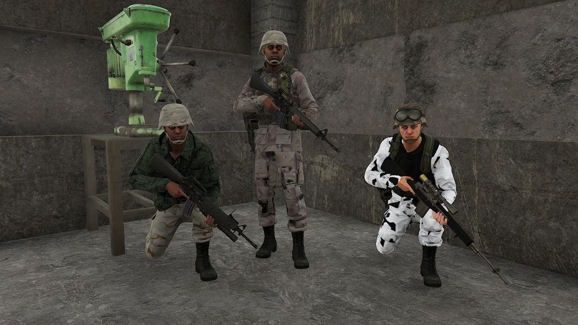 Low effort reskins - US Army