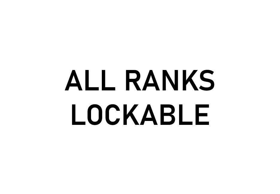 All ranks lockable