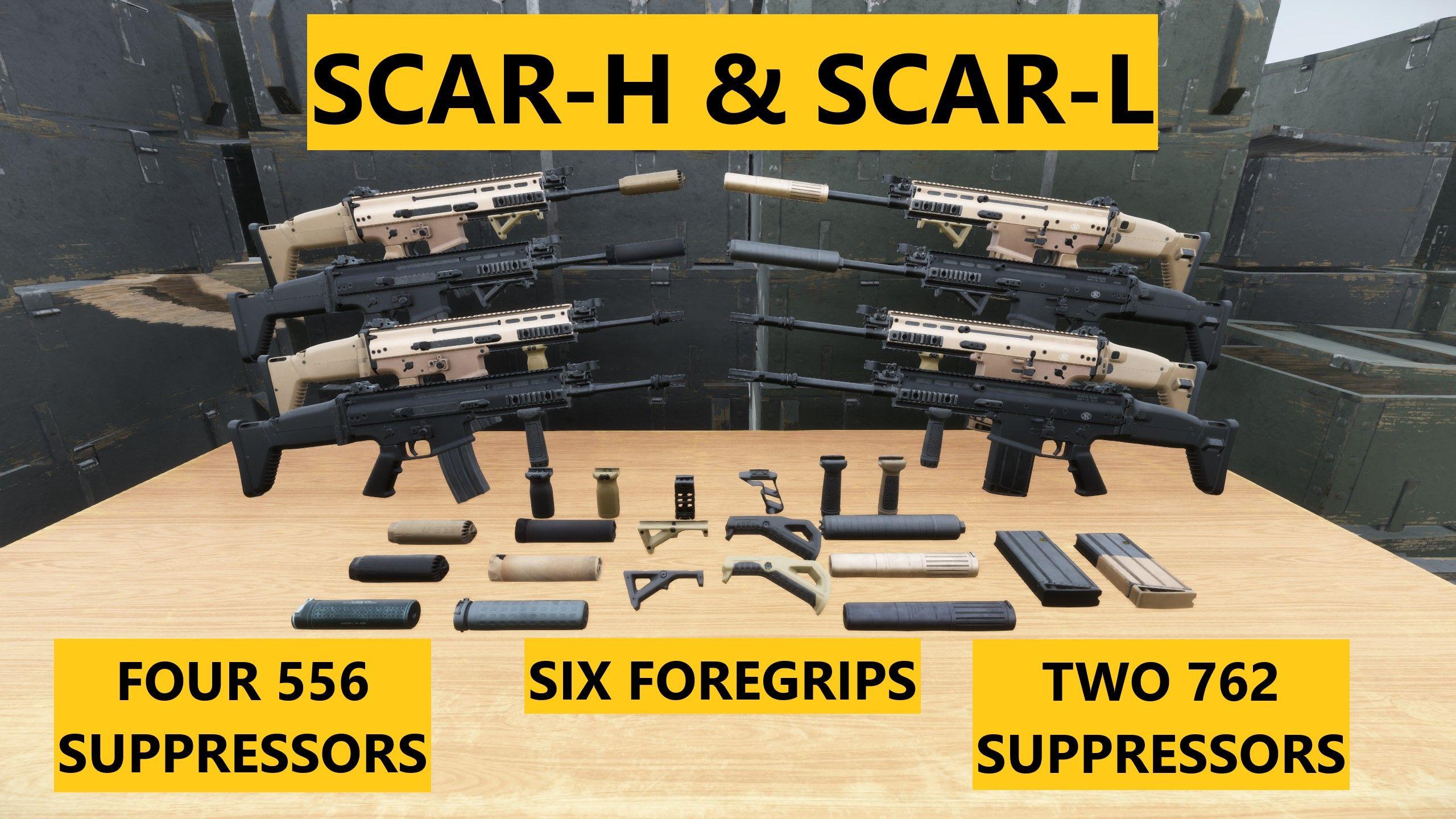 FN SCAR -HEAVY and LIGHT-