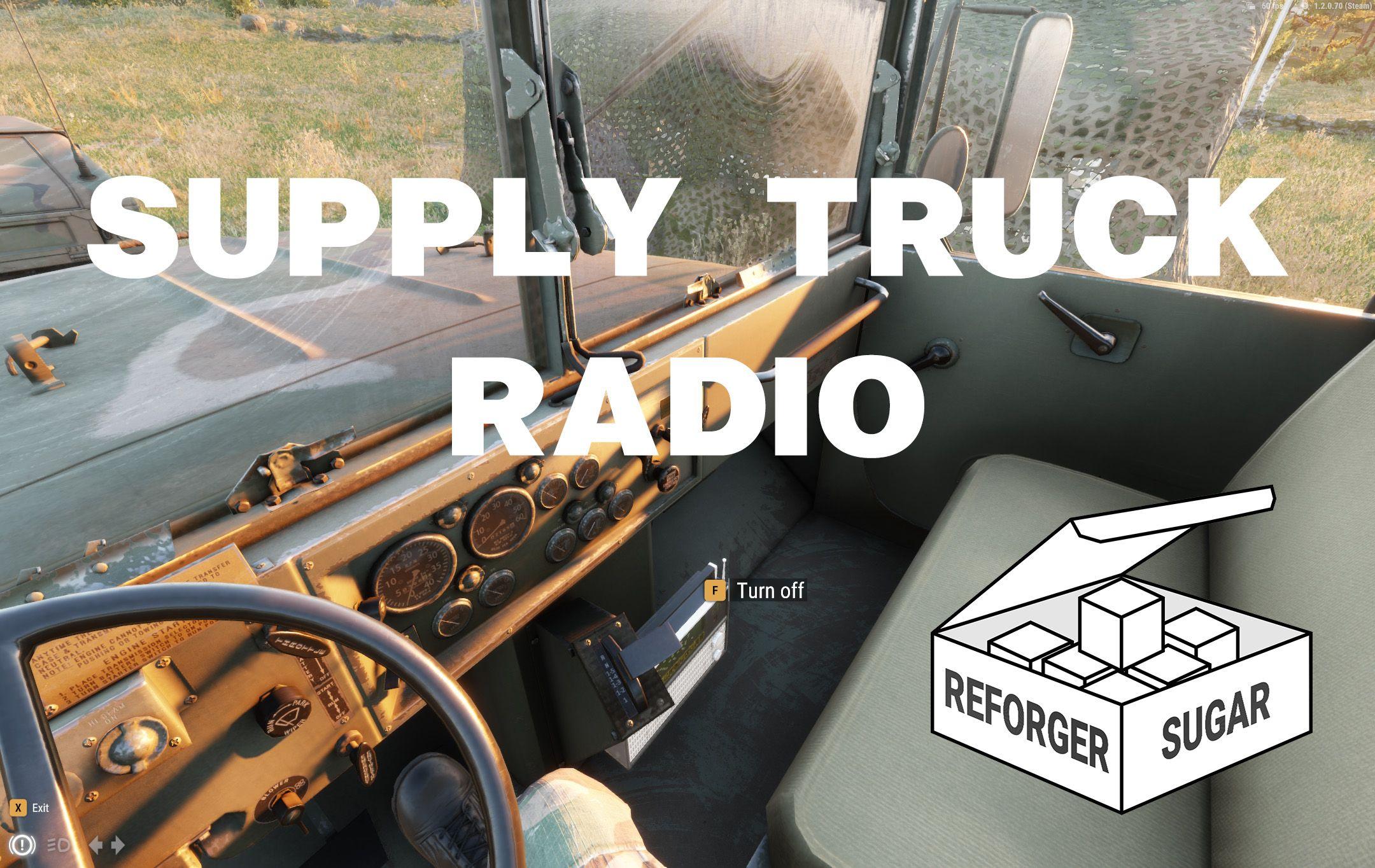 Supply Truck Radio