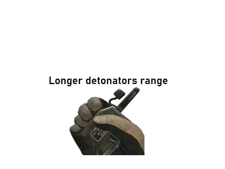 Longer Detonator Distances