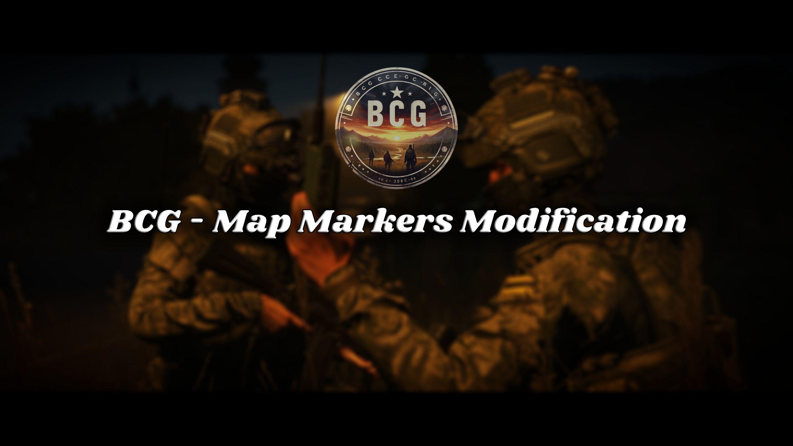 BCG Map Markers Modification