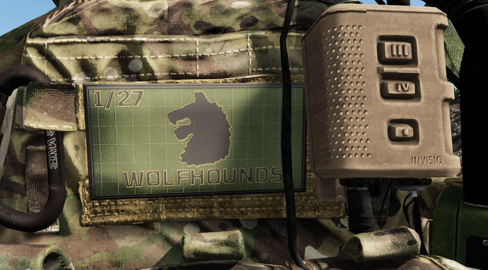 1-27 Wolfhound Patches