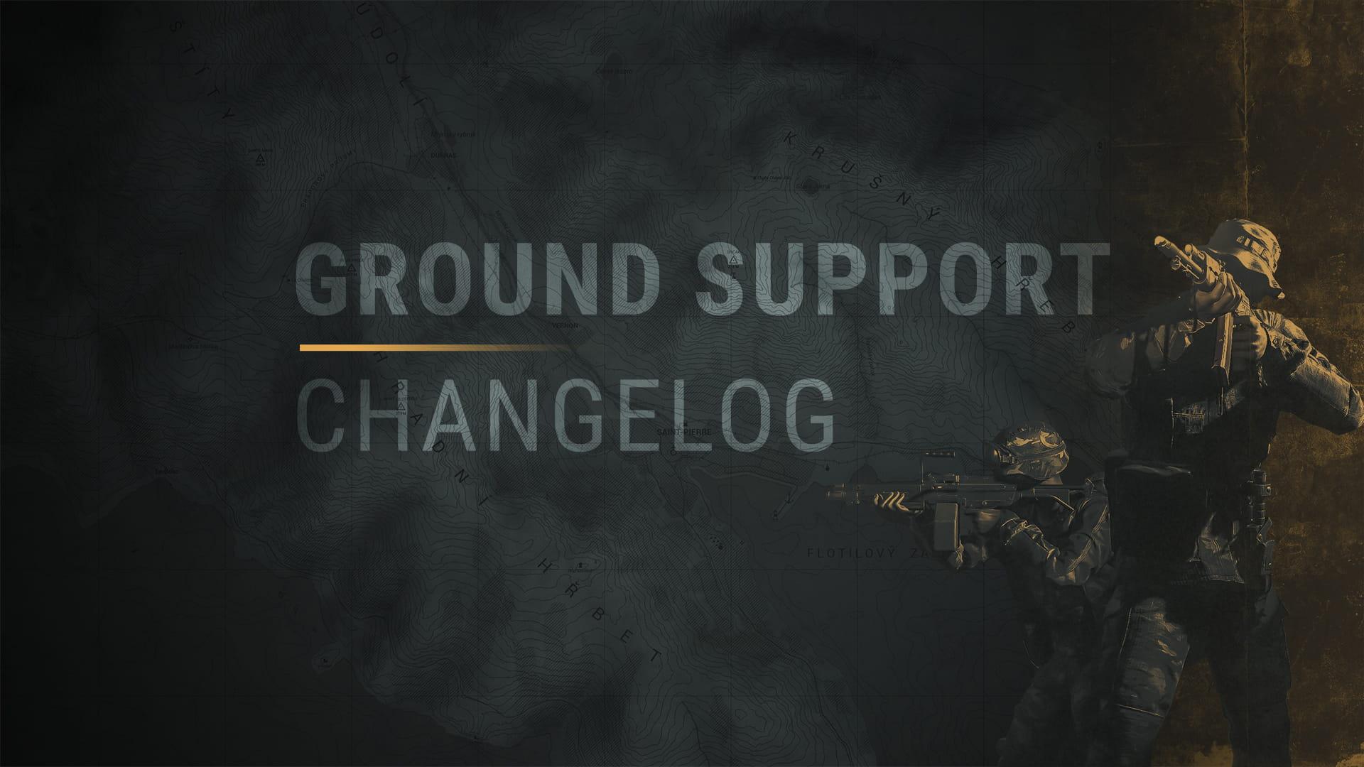 Cover image of Ground Support Changelog