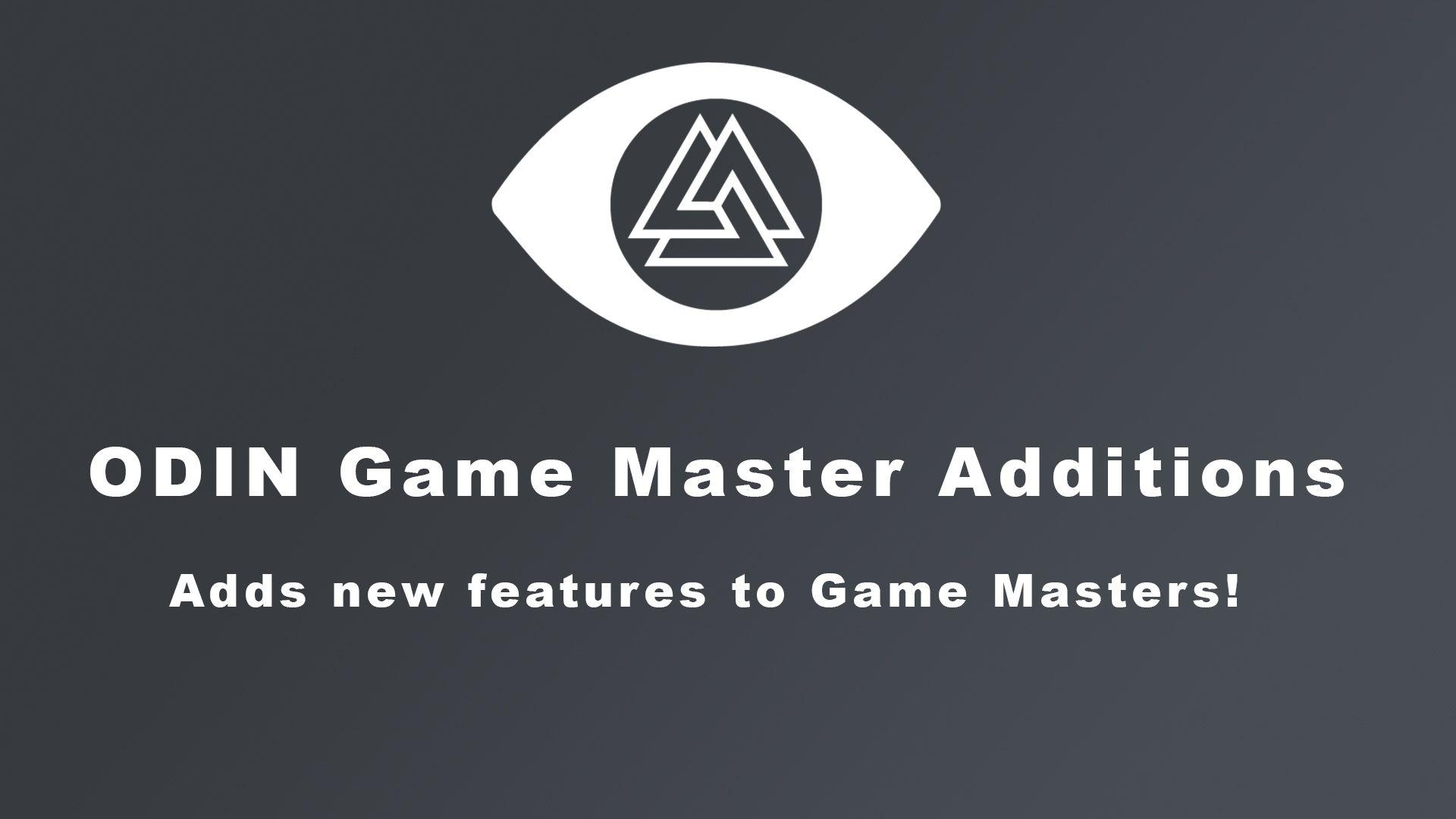 Odin Game Master Additions