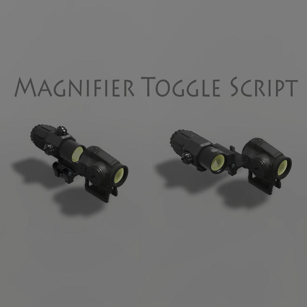 Magnifier Toggle Script
