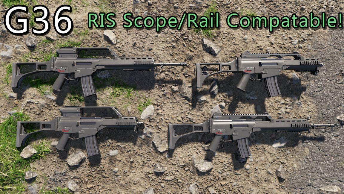 G36 Variants - All Factions
