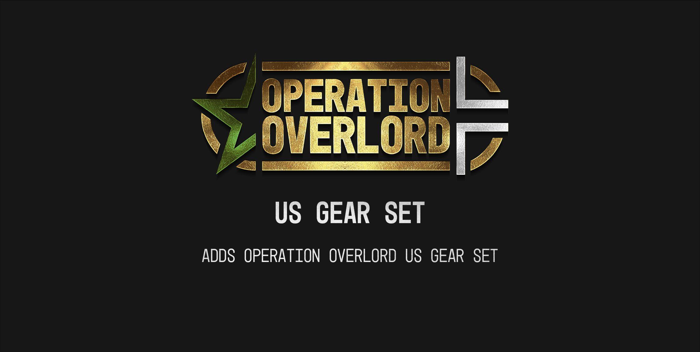 Operation Overlord Us Gear