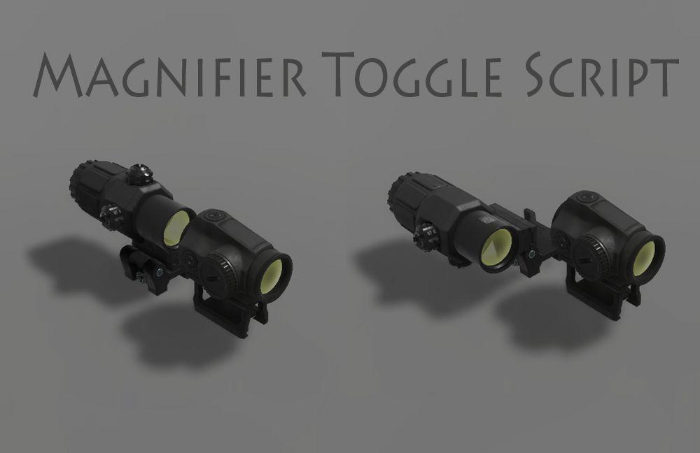 Magnifier Toggle Script