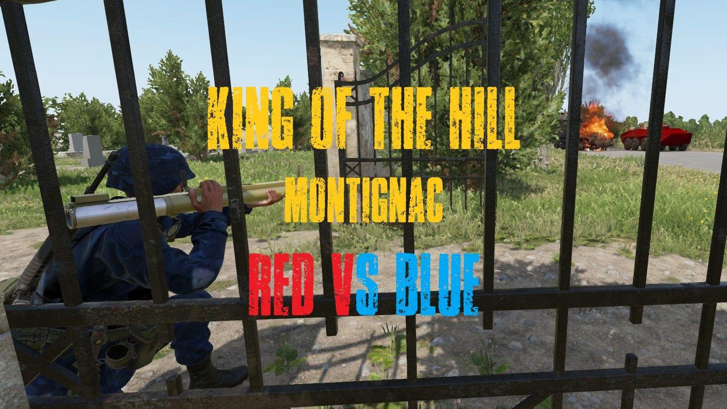 King of the Hill Red vs Blue